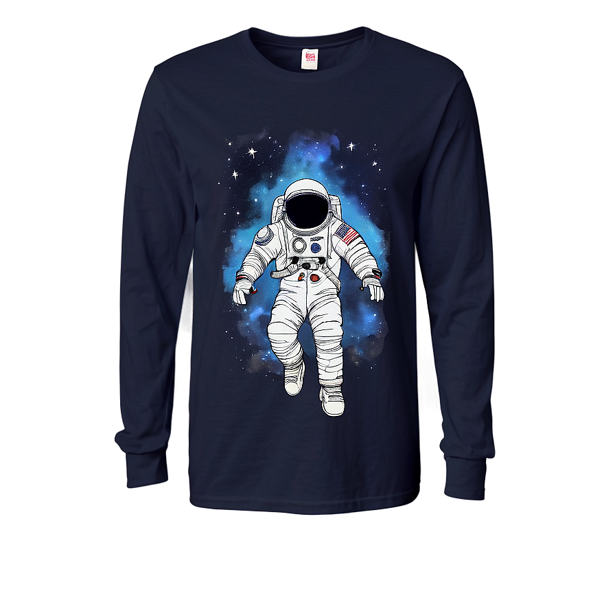 Space-themed Graphic Tee Artwork Png 06272024 PNG Image