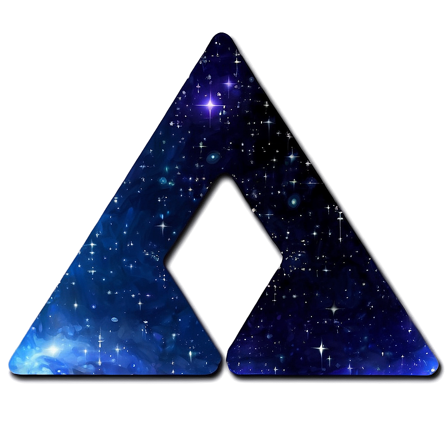 Space Triangle Constellation Png Gkb PNG Image