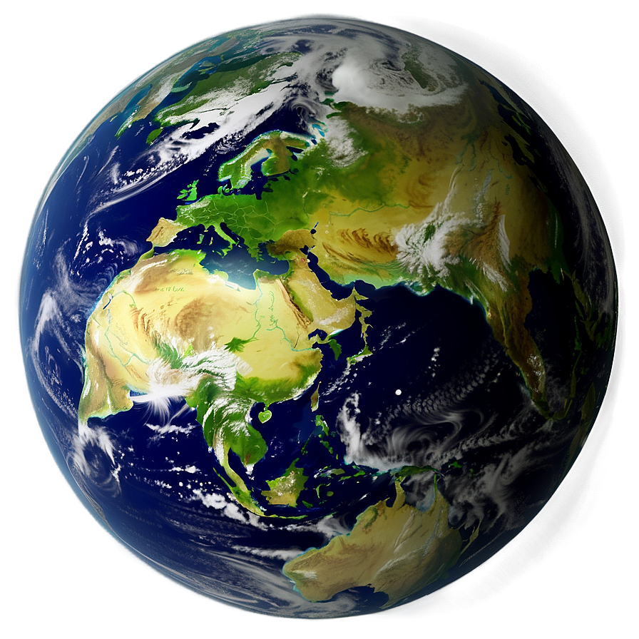 Space View Earth Globe Png 05042024 PNG Image