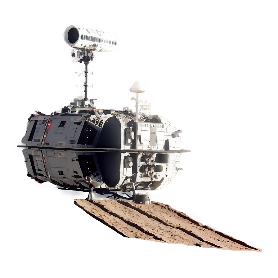 Spacecraft On Moon Surface Png 30 PNG Image