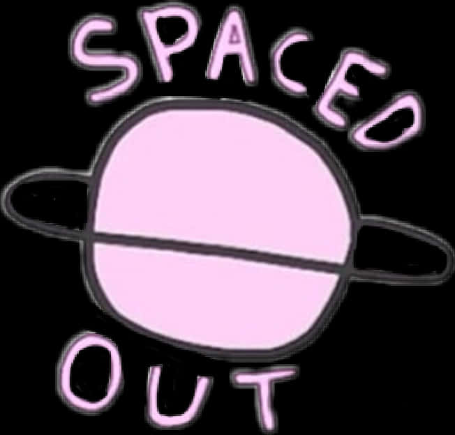 Spaced Out_ Planet_ Graphic PNG Image