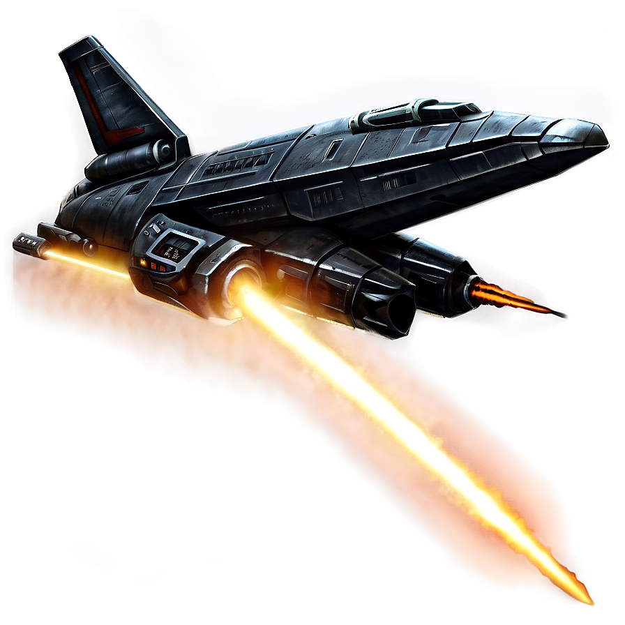 Spaceship In Battle Png 94 PNG Image