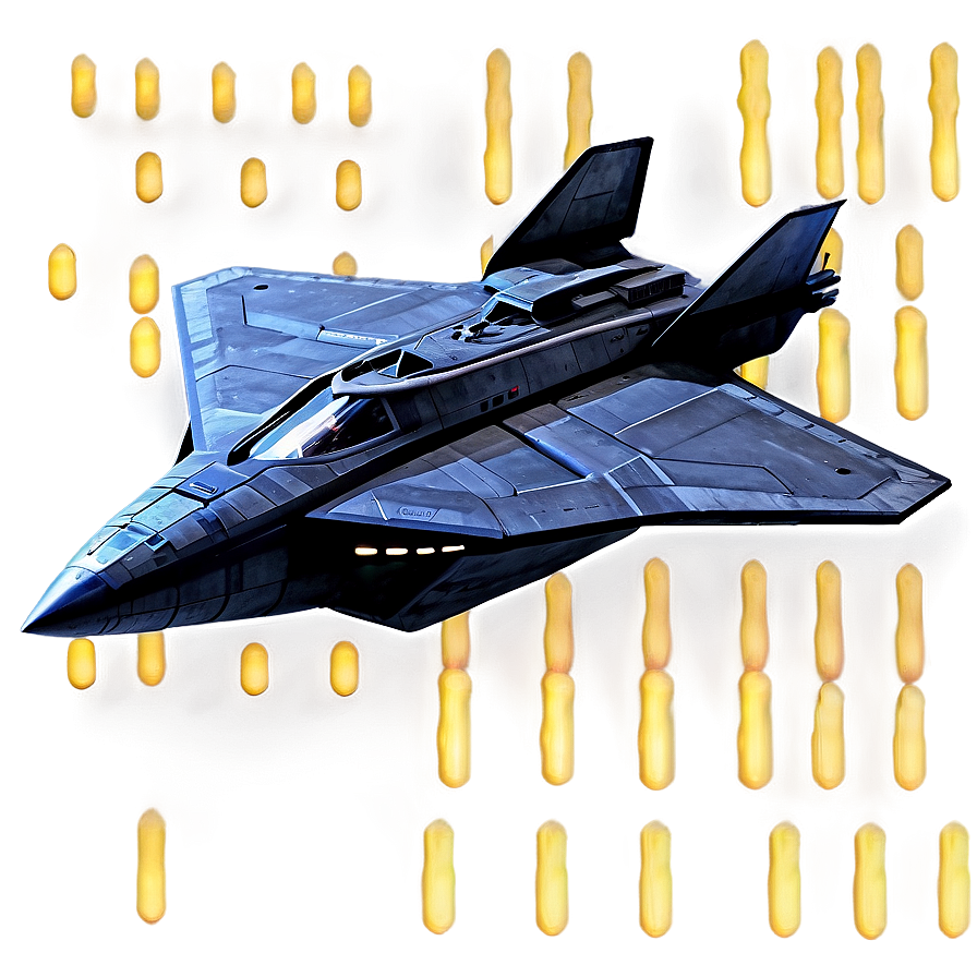 Spaceship In Stealth Mode Png Lnw89 PNG Image