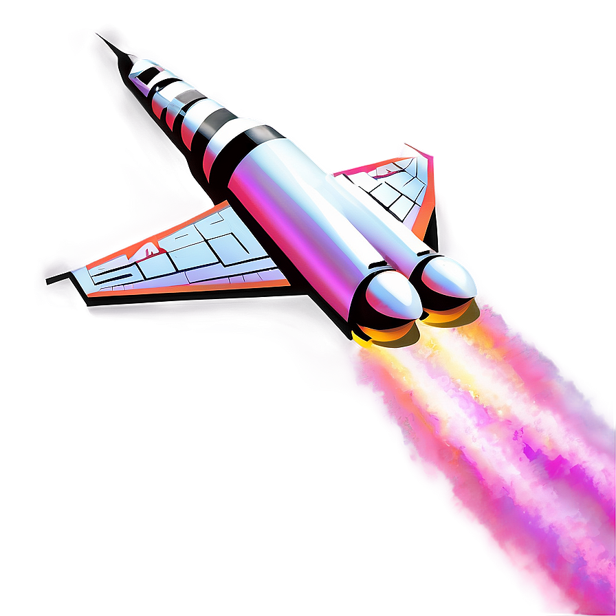 Spaceship Launch Art Png 05212024 PNG Image