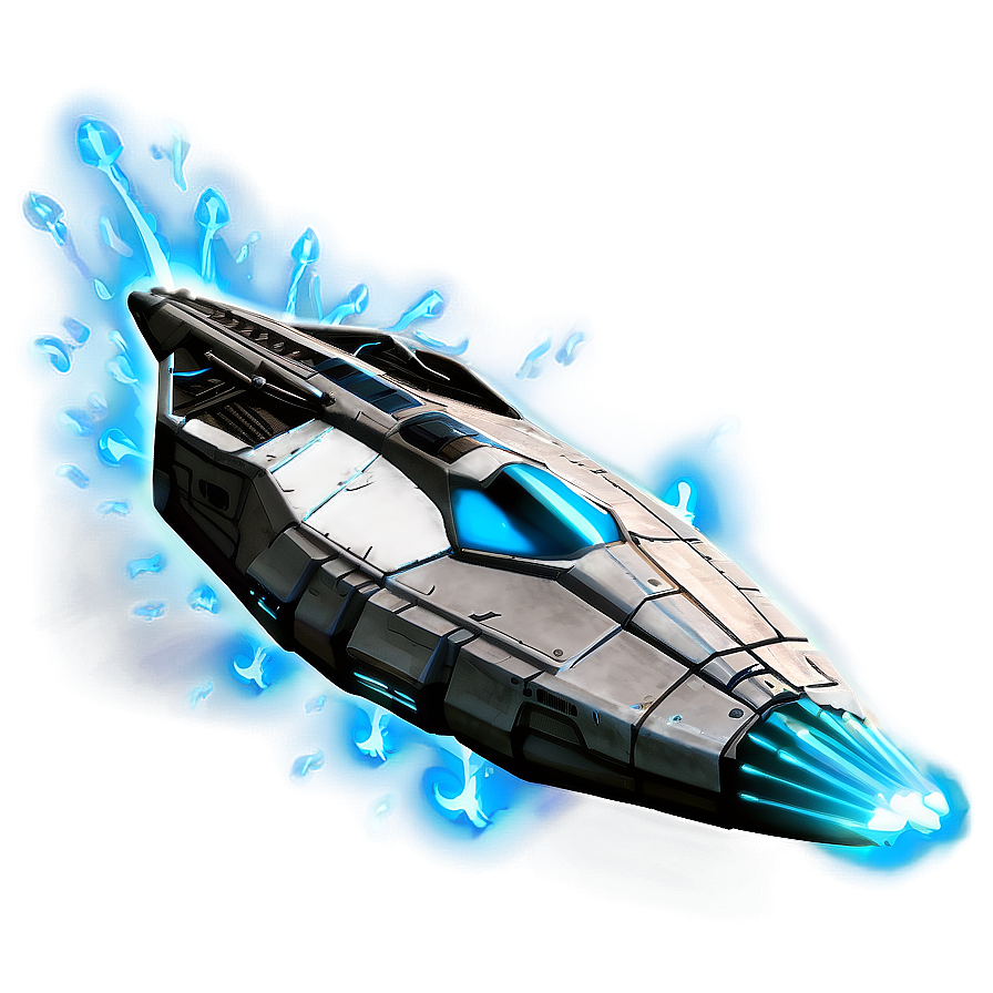 Spaceship With Force Field Png Xxm97 PNG Image