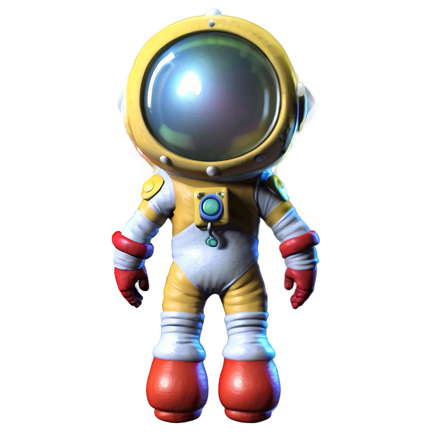 Spacesuit Olimar Illustration Png Roy38 PNG Image