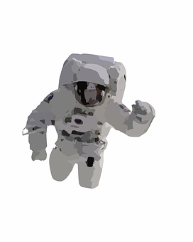 Spacewalk_ Astronaut_ Vector_ Illustration PNG Image