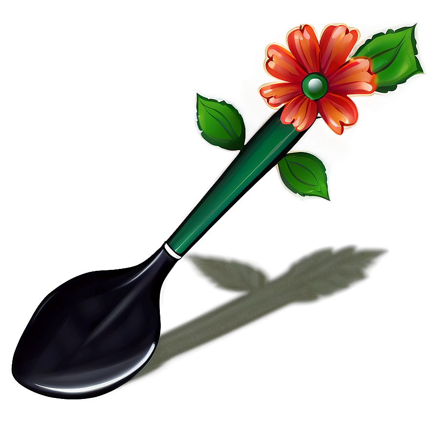 Spade With Flowers Png 44 PNG Image