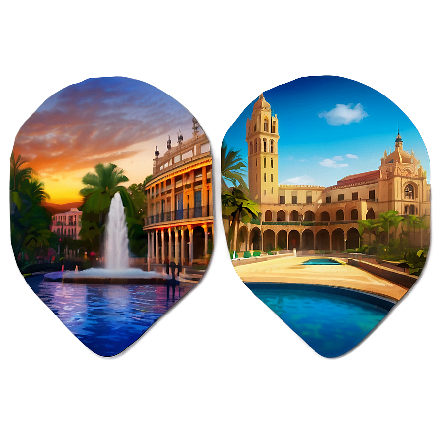 Spain Tourist Attraction Icons Png Lbm92 PNG Image