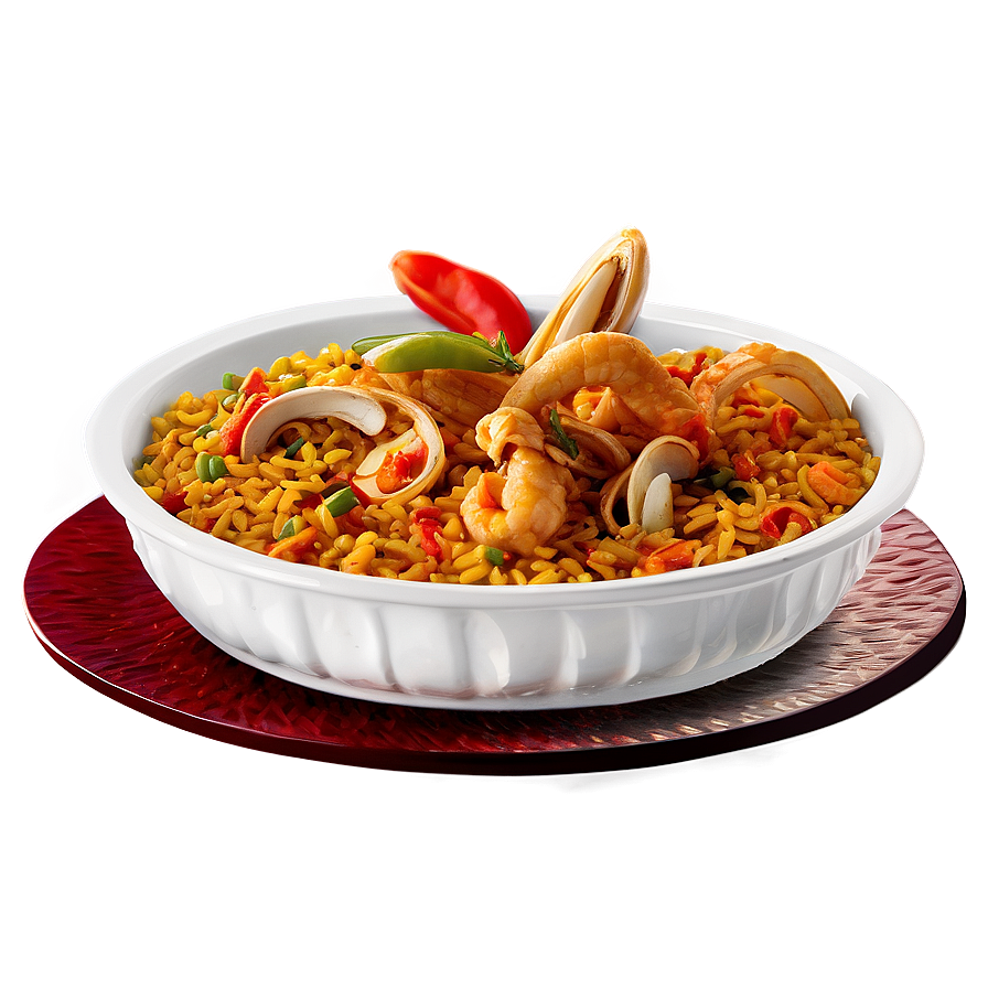 Spanish Paella Dish Png Aqw12 PNG Image