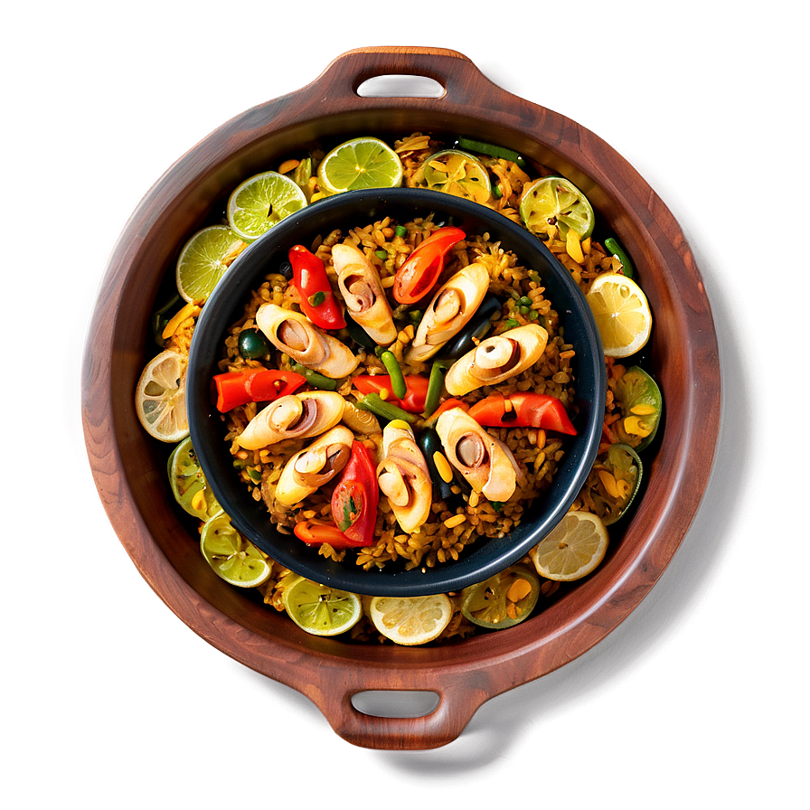 Spanish Paella Dish Png Kib PNG Image