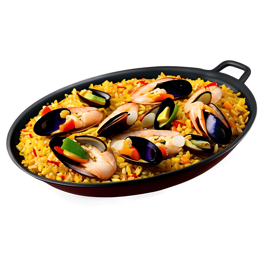 Spanish Paella Dish Png Yno68 PNG Image