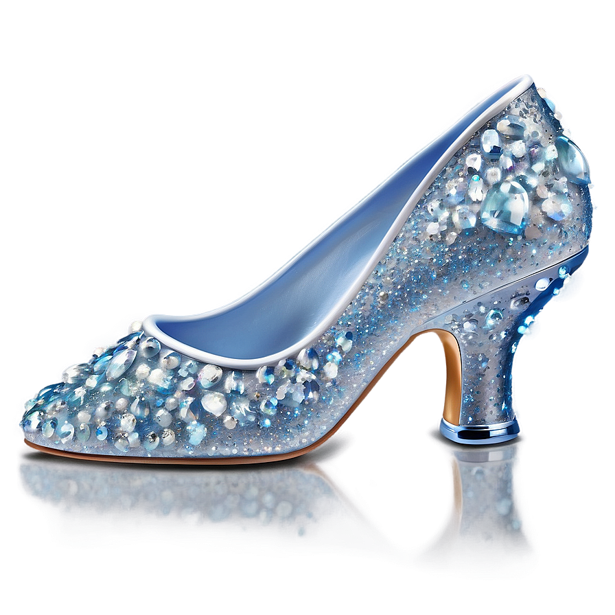 Sparkle Cinderella Footwear Png 06292024 PNG Image