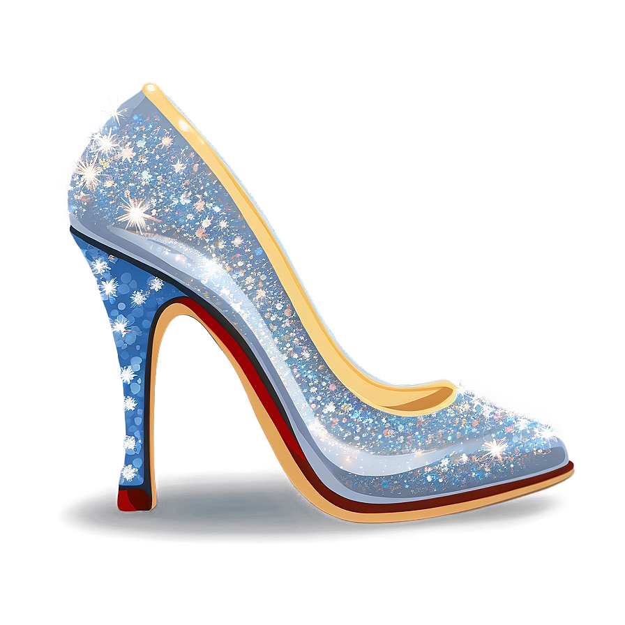 Sparkle Cinderella Footwear Png Uxt40 PNG Image