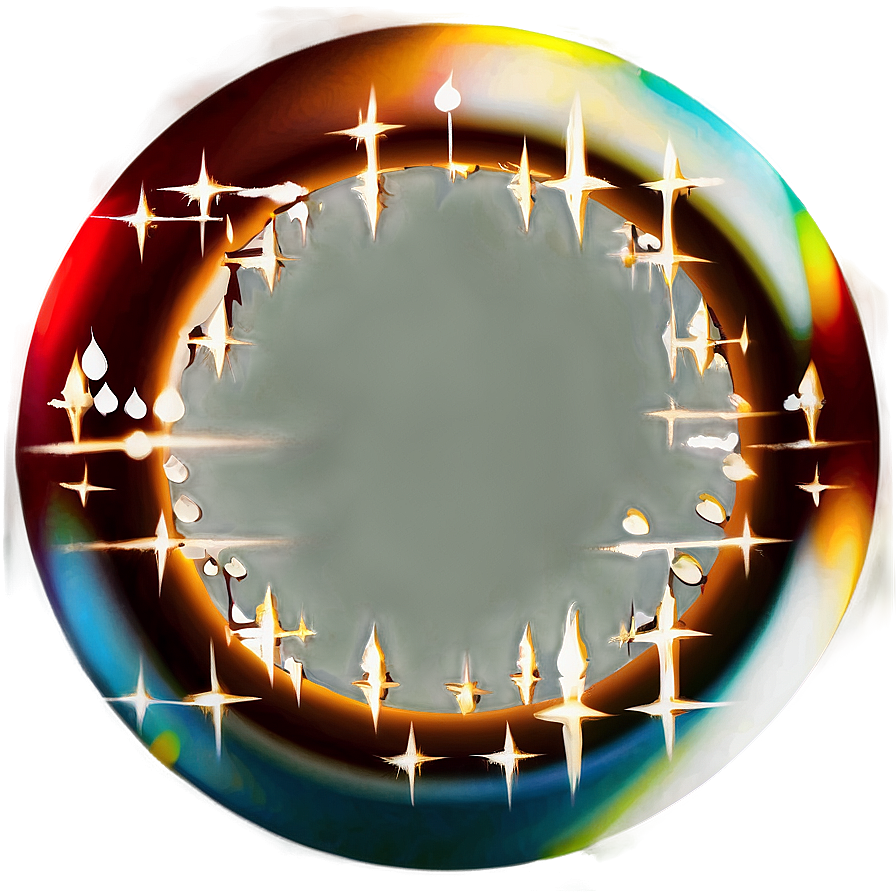 Sparkle Circle Emoji Png Xkv PNG Image