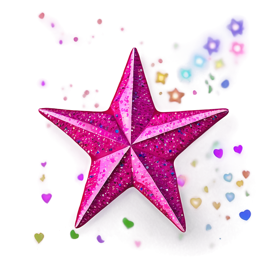 Sparkle Star Art Png Ppk PNG Image