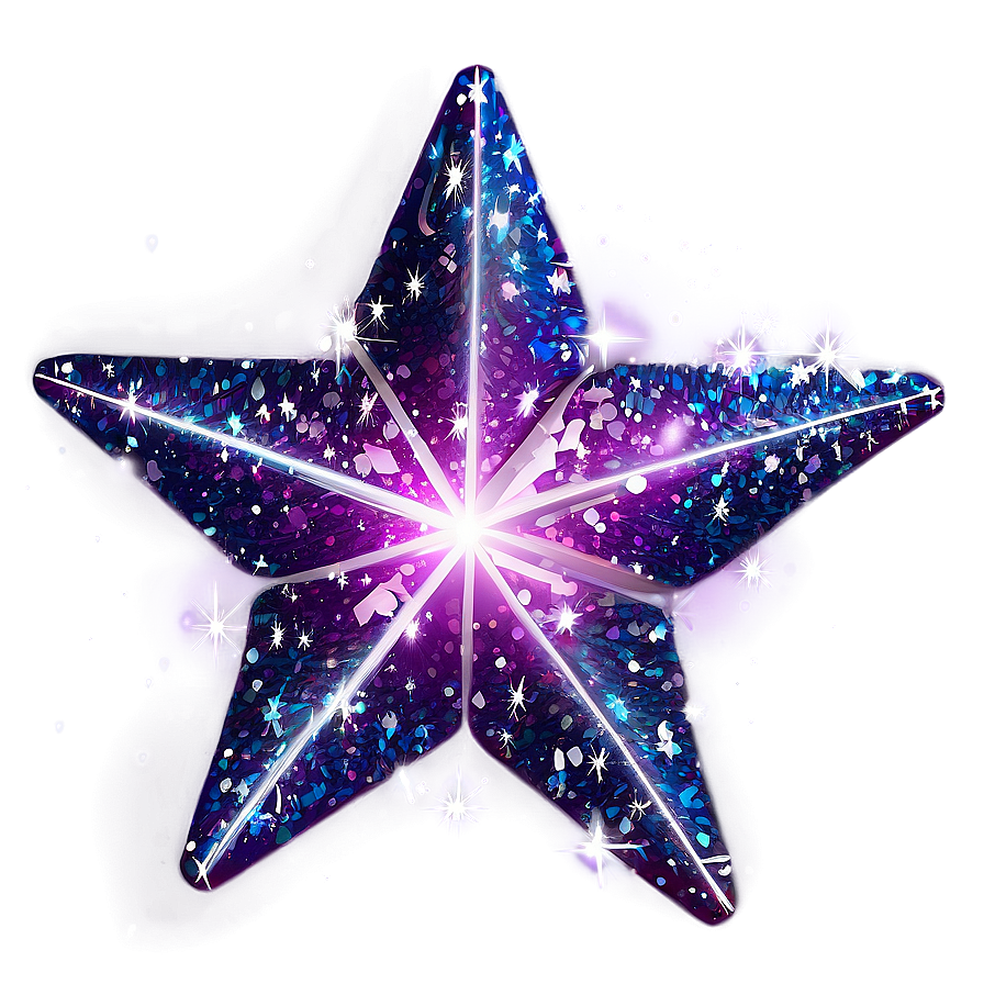 Sparkle Stars With Glitter Effect Png 06252024 PNG Image