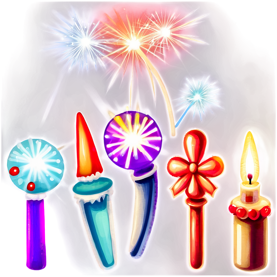 Sparklers Festive Night Light Png Lft PNG Image