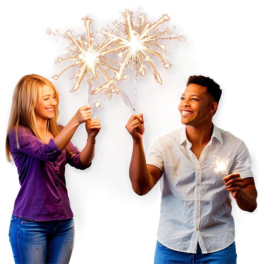 Sparklers Night Celebration Png Fsc70 PNG Image