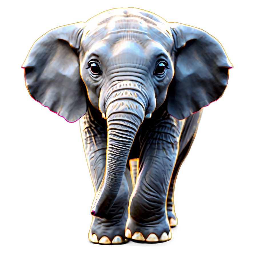 Sparkling Baby Elephant Png 55 PNG Image