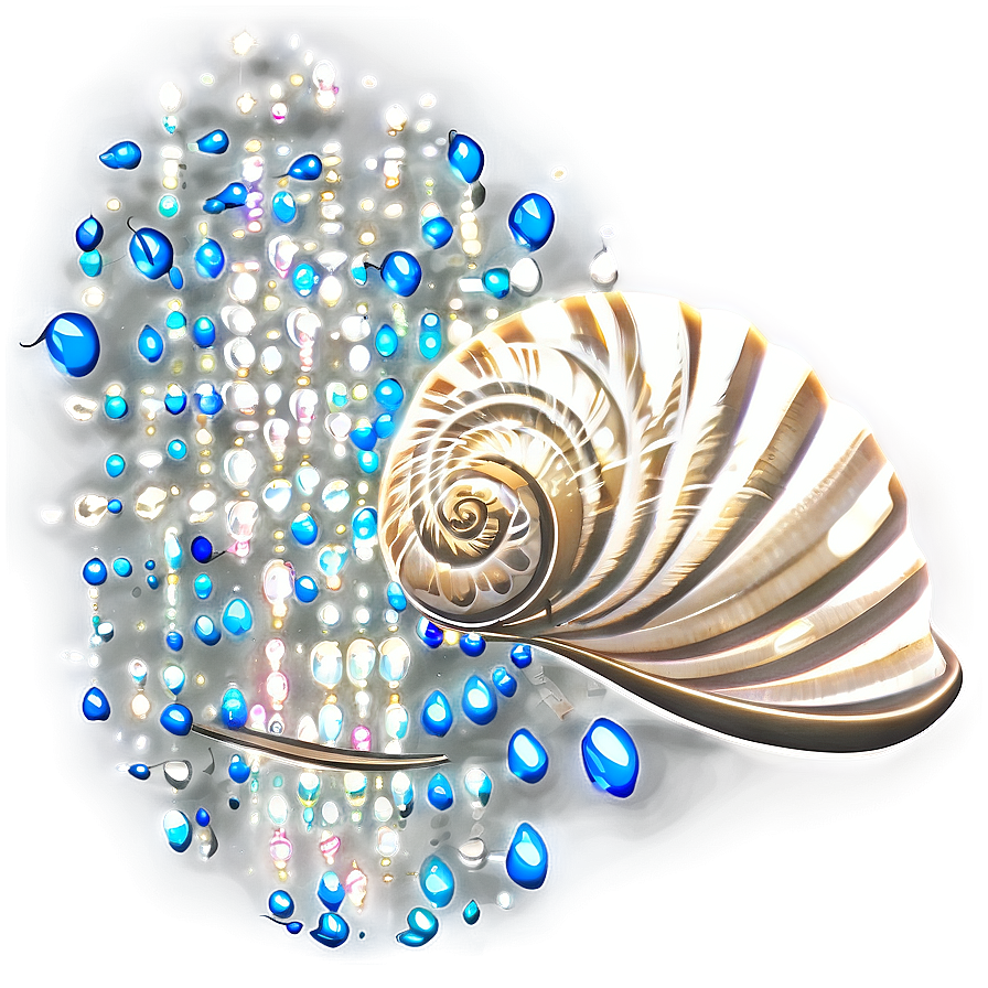 Sparkling Beach Shell Png 11 PNG Image