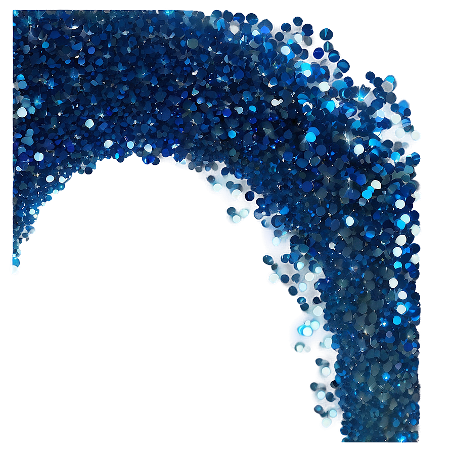 Sparkling Blue Glitter Png Tni76 PNG Image