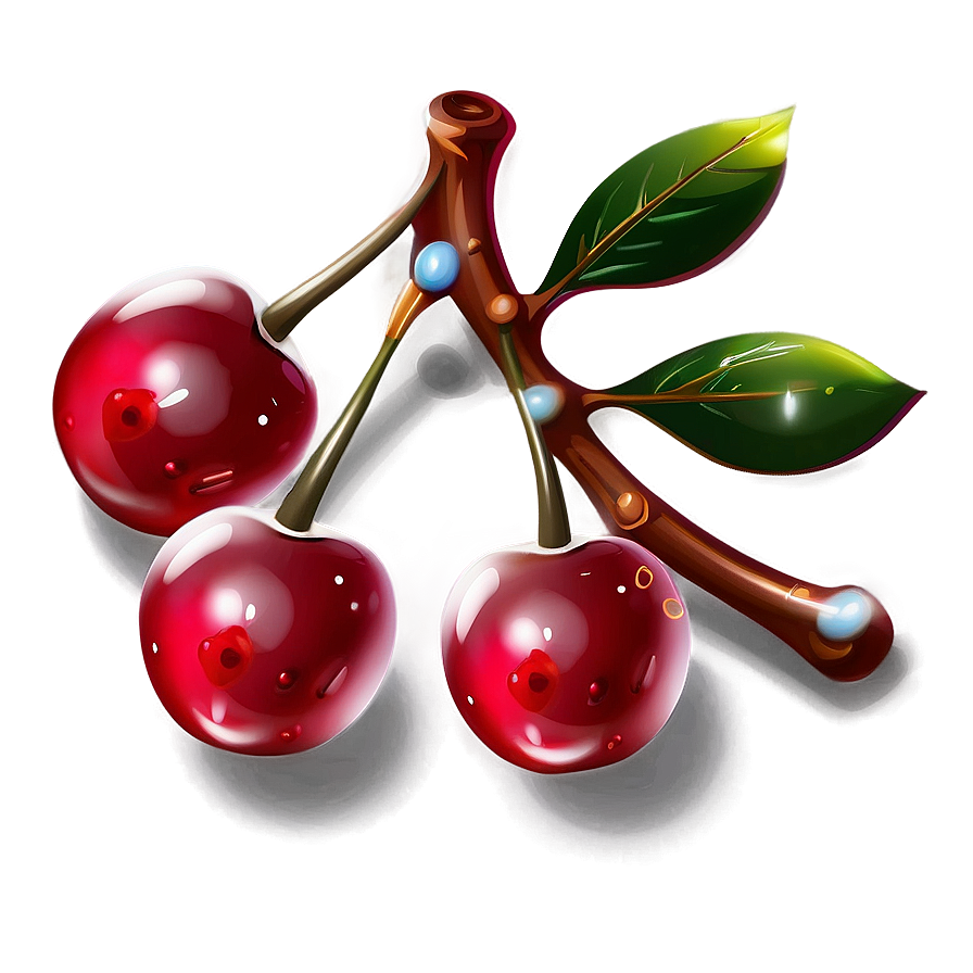 Sparkling Cherry Png 26 PNG Image