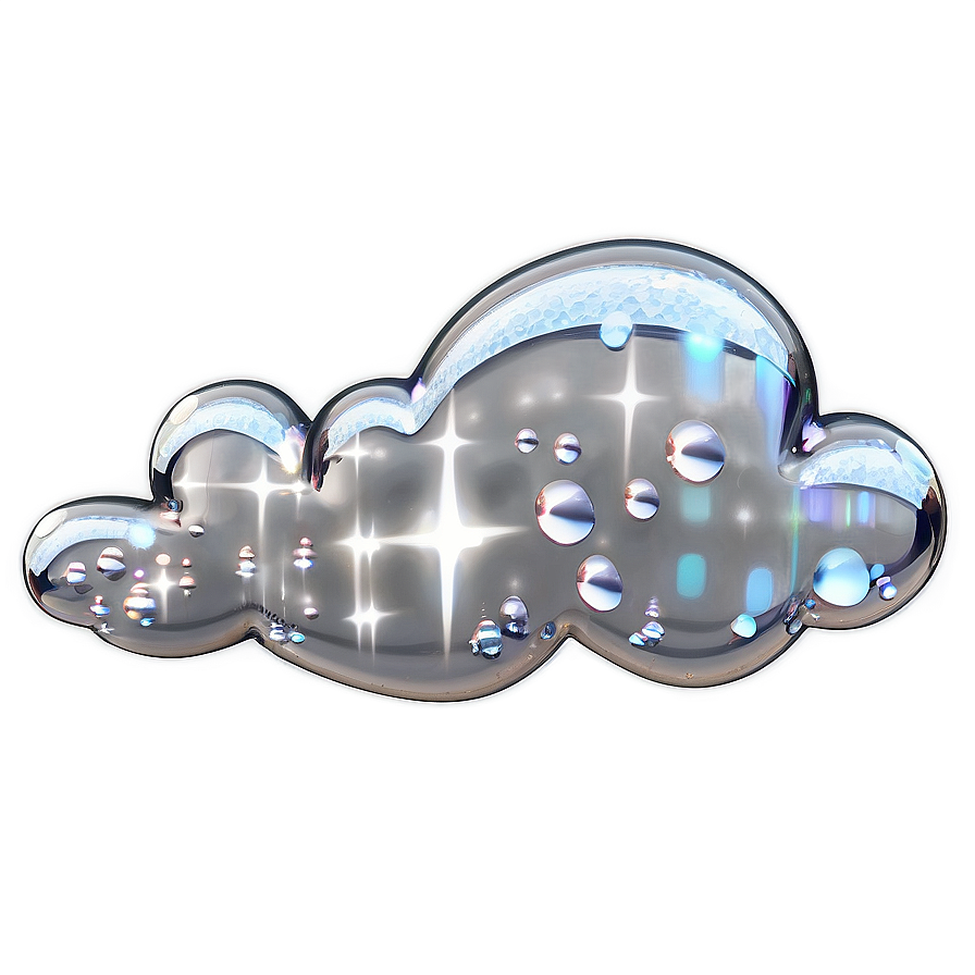 Sparkling Cloud Png 78 PNG Image