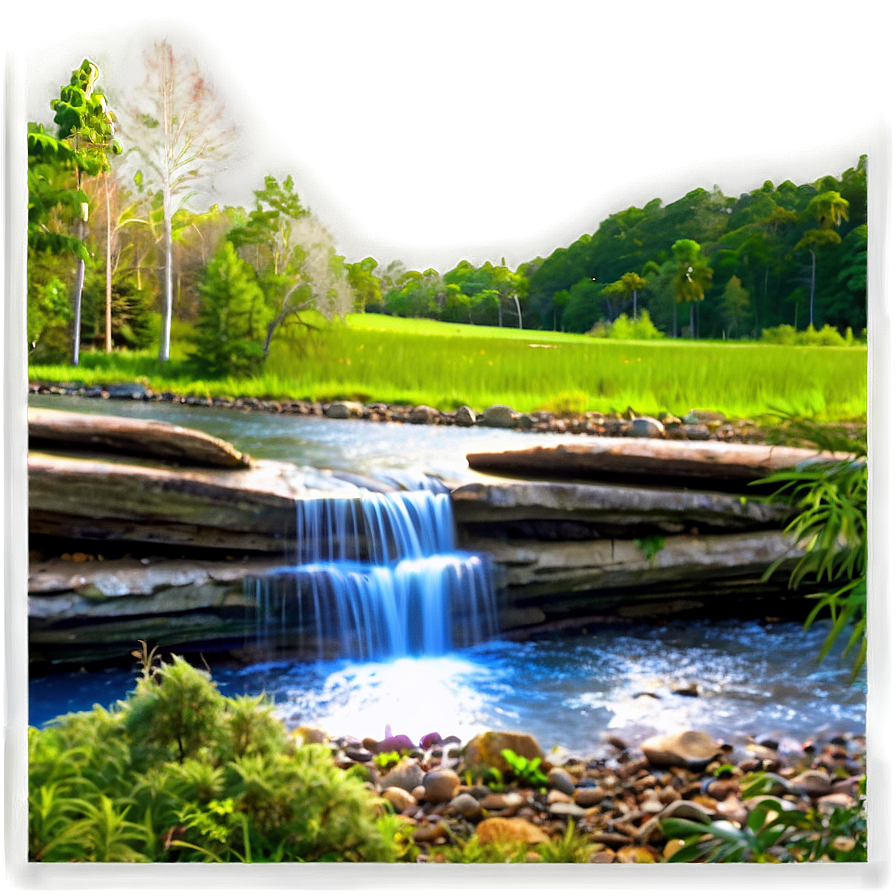 Sparkling Creek Woods Png Bto3 PNG Image