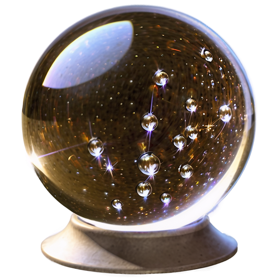 Sparkling Crystal Ball Png Mba21 PNG Image