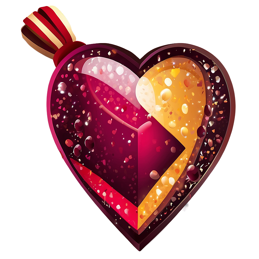 Sparkling Cute Heart Png 05232024 PNG Image