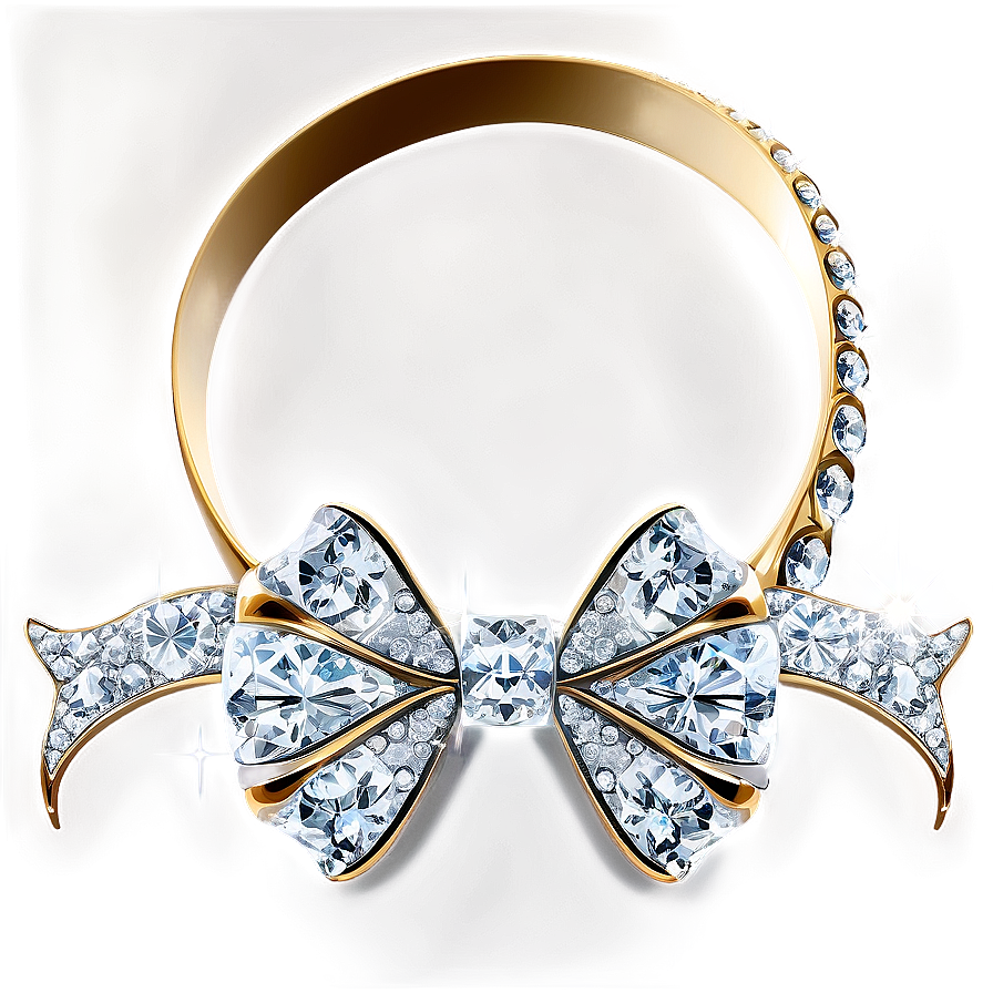 Sparkling Diamond Bow Png 05042024 PNG Image