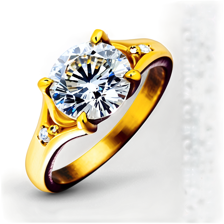 Sparkling Diamond Ring Png Dap91 PNG Image