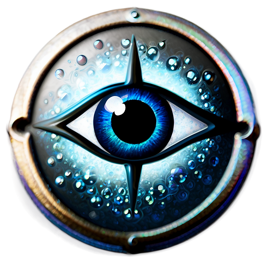 Sparkling Evil Eye Png Yyt83 PNG Image