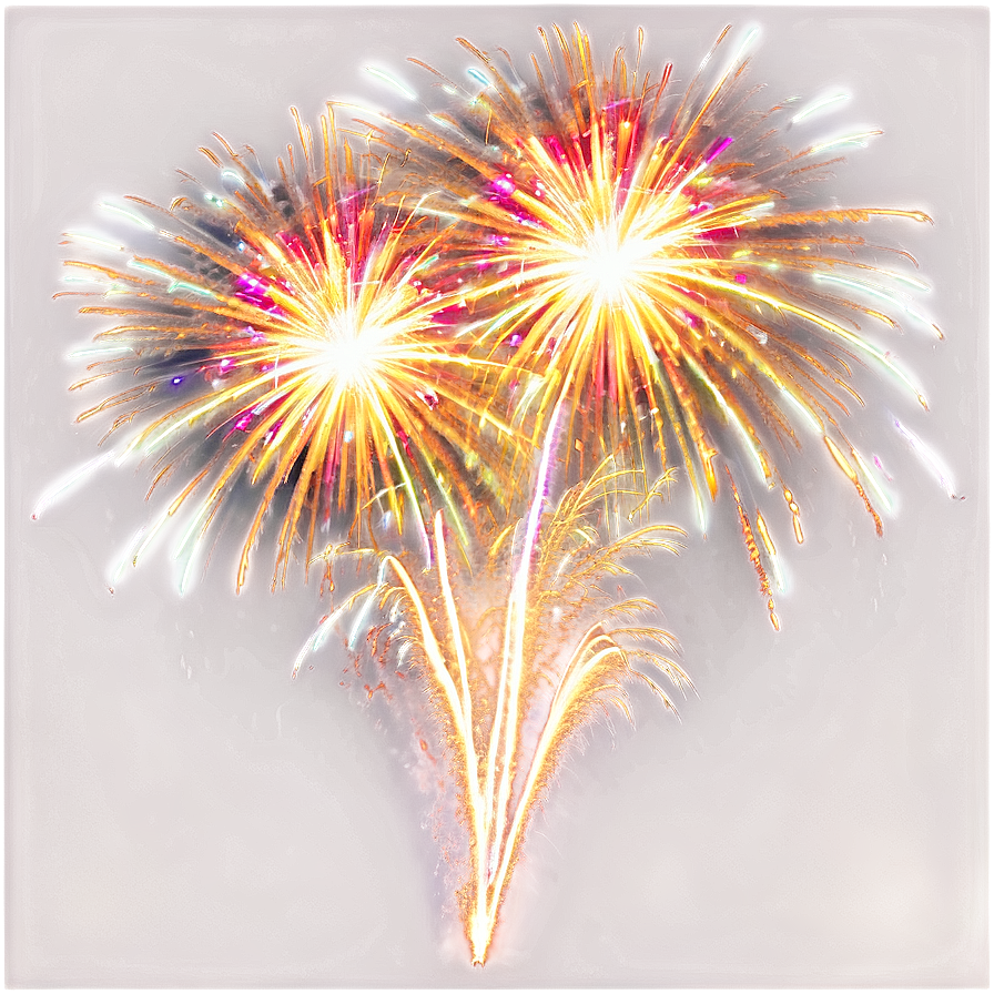 Sparkling Fireworks Png 40 PNG Image