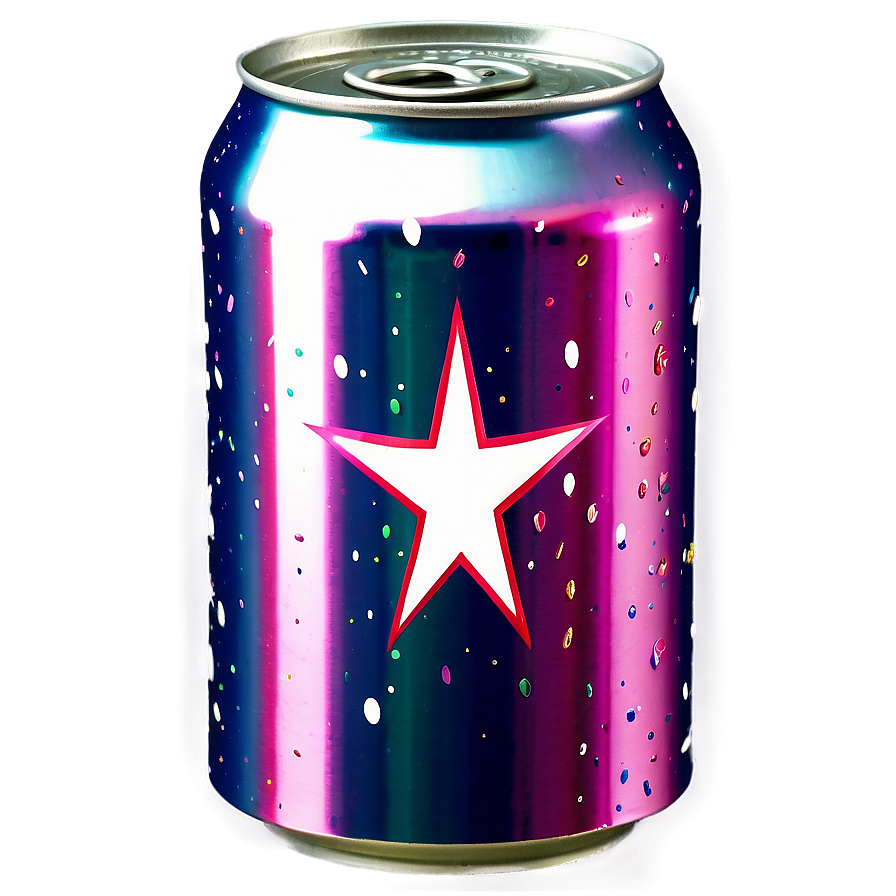 Sparkling Fruit Soda Can Png 6 PNG Image