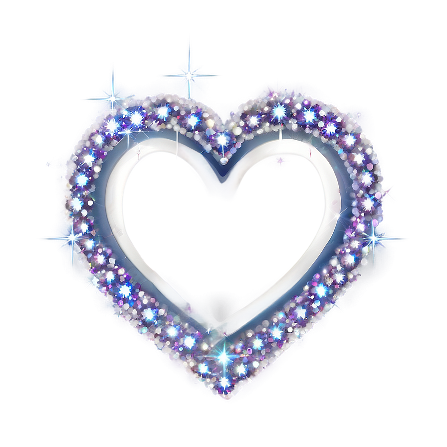 Sparkling Heart Clipart Png Hlh PNG Image