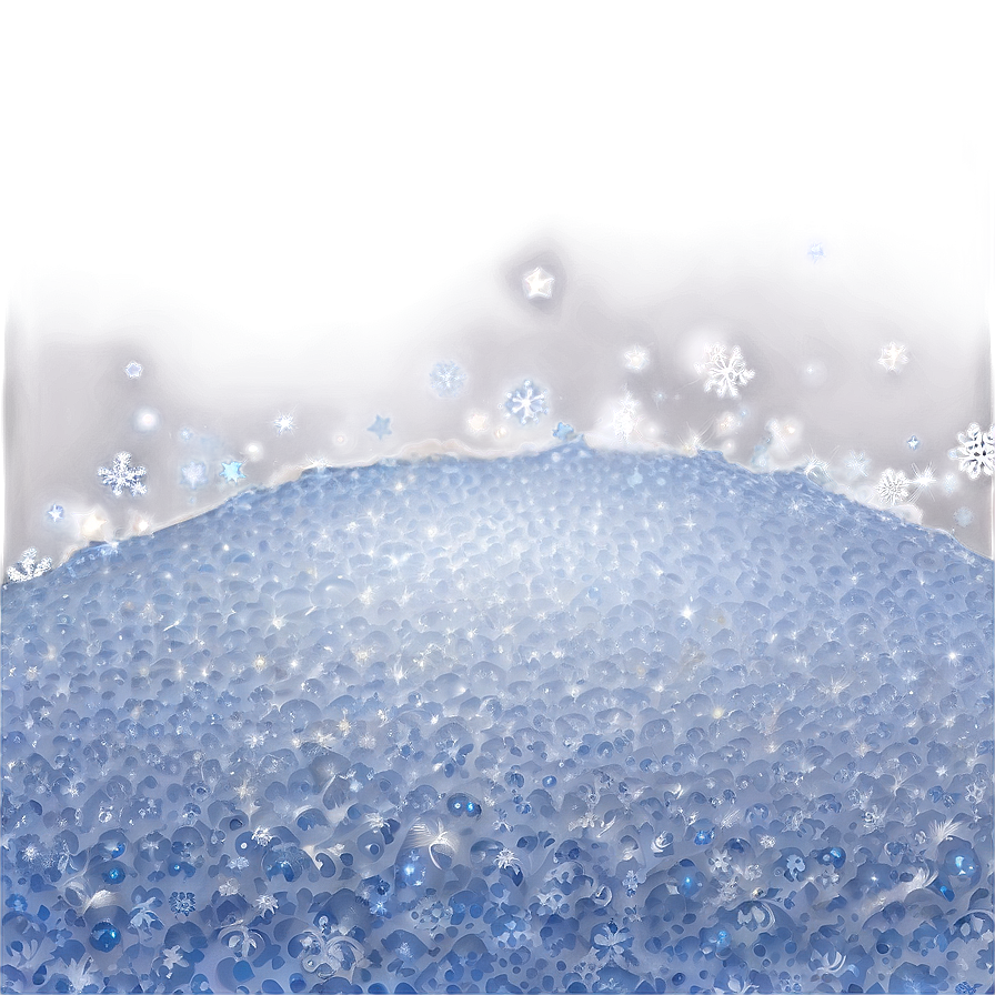 Sparkling Icy Snow Ground Png Cbx PNG Image