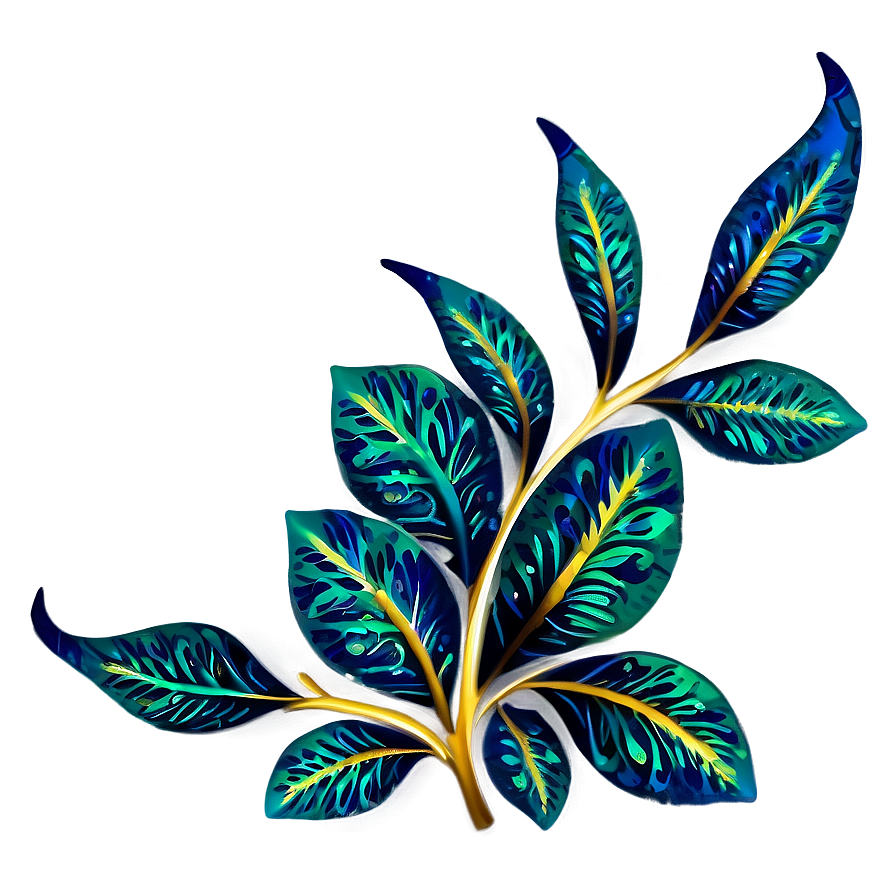 Sparkling Leaves Png Tjn9 PNG Image