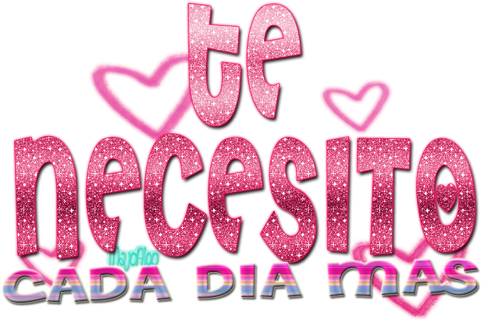 Sparkling Love Declaration Spanish PNG Image