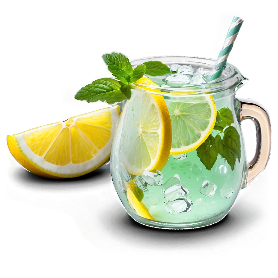 Sparkling Mint Lemonade Png 96 PNG Image