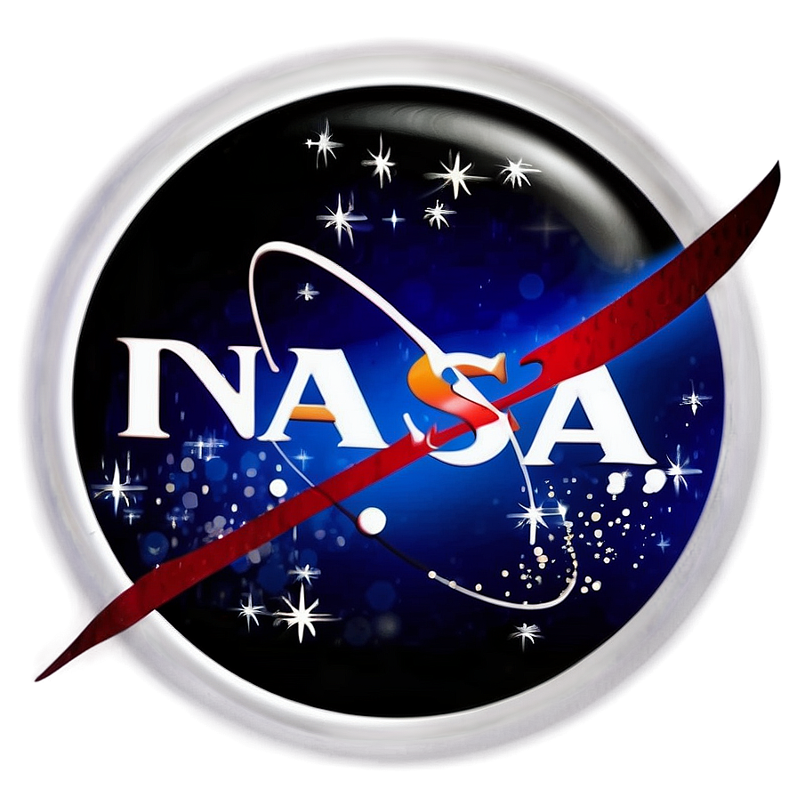 Sparkling Nasa Logo Png 1 PNG Image