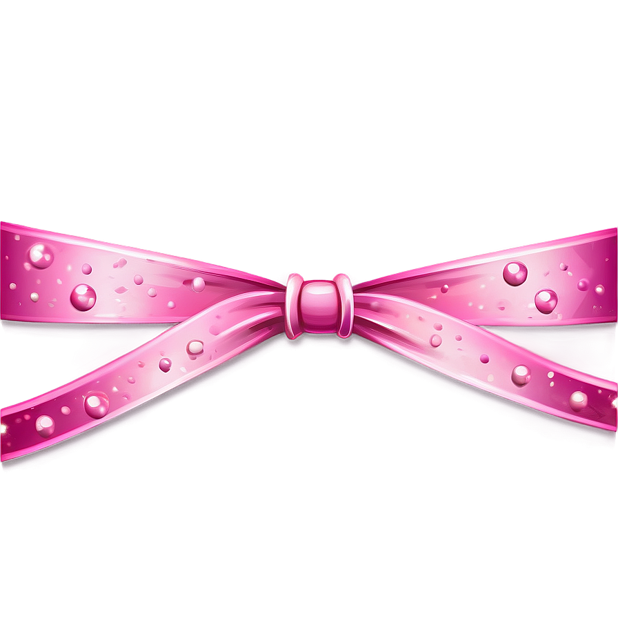 Sparkling Pink Ribbon Png 05252024 PNG Image