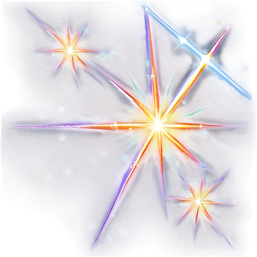 Sparkling Radiant Star Png Ybp PNG Image