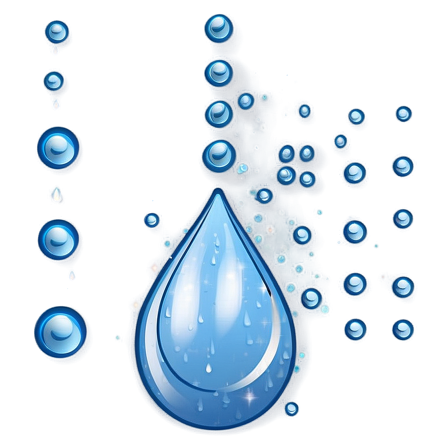 Sparkling Rain Drop Png Plt PNG Image