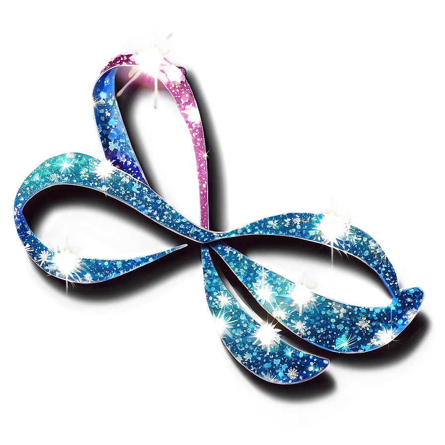 Sparkling Ribbon Effect Png 74 PNG Image