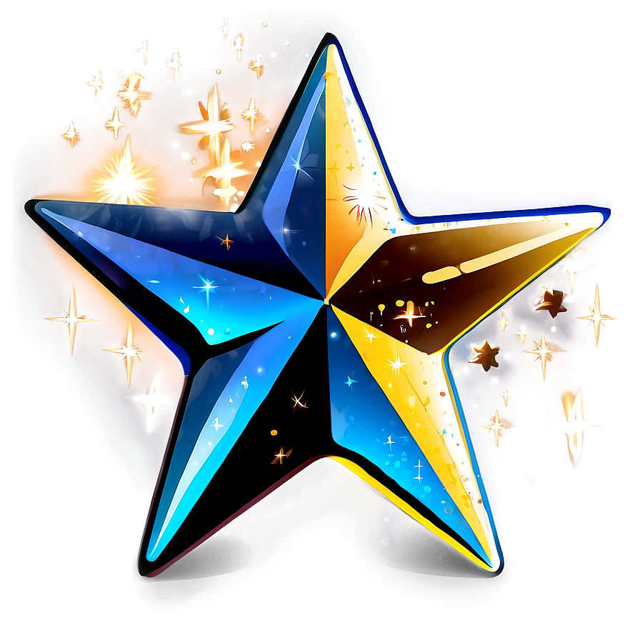 Sparkling Star Icon Png Sqb70 PNG Image