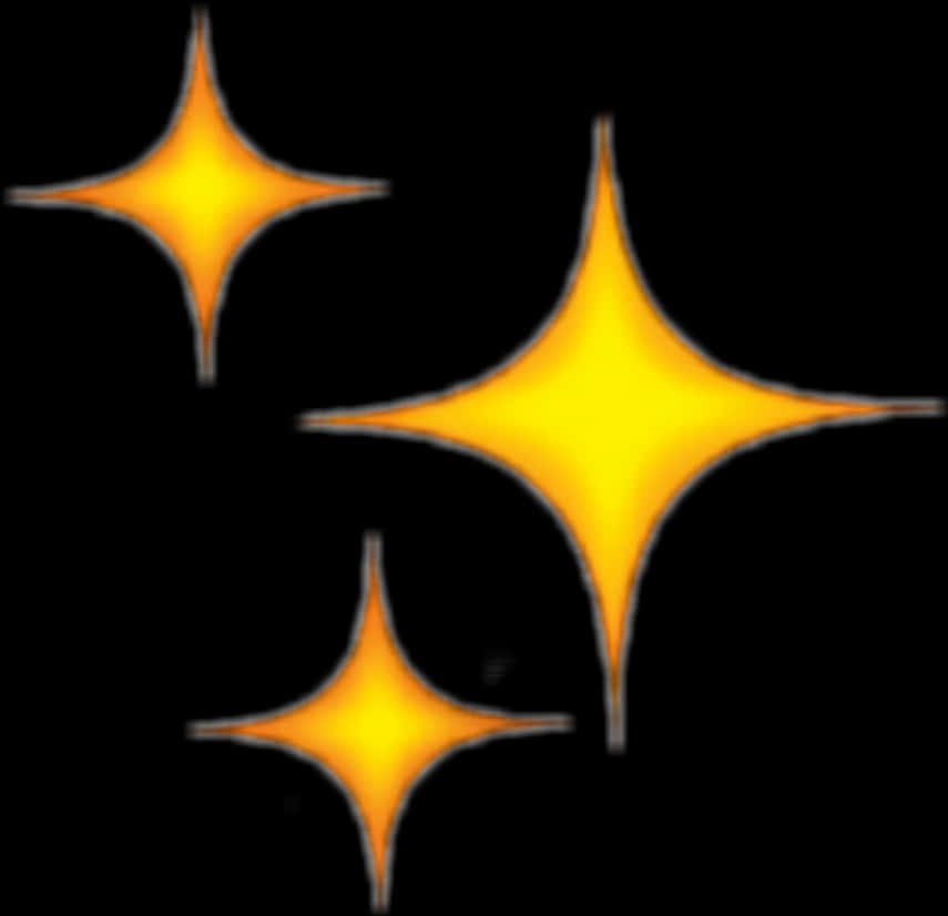 Sparkling_ Stars_ Emoji PNG Image