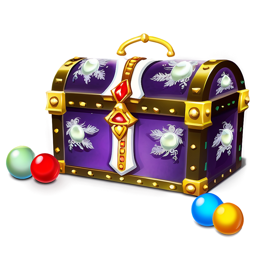 Sparkling Treasure Chest Png 05252024 PNG Image