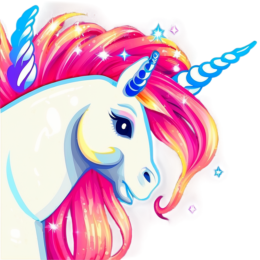 Sparkling Unicorn Clipart Png Aec36 PNG Image